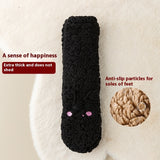 Winter Floor Socks, Velvet Thicken Warm Coral Velvet Cute Stockings, Japanese-style Home Footwear Non-slip Tights, New Year Gifts Winter Accessories