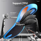 Full Palm Carbon Plate, Arch Support Insoles for Flat Feet & Sports