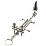 Stainless Steel Catheter, Anal Locking Chastity Device