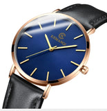 Men’s Minimalist Quartz Wristwatch – Business Fashion Belt Strap, Students' Watch