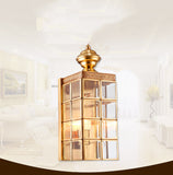 Balcony Courtyard Pavilion Full Copper LED Wall Lamp