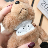 Compatible with Apple, Teddy Bear Earphone Case