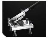 Universal Adjustable Food Slicer with Ergonomic Handle, Alloy Steel Blade & Strong Suction Base