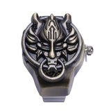 Vintage Dragon Ring – Elastic Finger Flip Quartz Watch with Antique Design