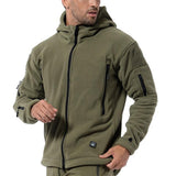 Men's Military Winter Thermal Fleece Tactical Jacket