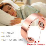Acupressure Anti Snore Ring, Treatment Reflexology, Anti Snoring Apnea Sleeping Aid Device, Body Care Tool