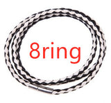 Men's Braided Genuine Leather Bracelet, Stainless Steel Beads, Charm Band for Boys