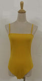 Women’s Backless Suspender Bodysuit – Slim Fit Sleeveless Jumpsuit