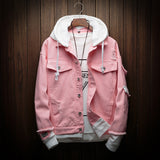 Korean Hooded Denim Jacket