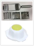 Stainless Steel Kitchen Grater – Vegetable Slicer and Peeler Gadget