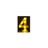 Luminous LED Letter Number Night Light, English Alphabet Number Battery Lamp, Romantic Wedding Christmas Party Decoration