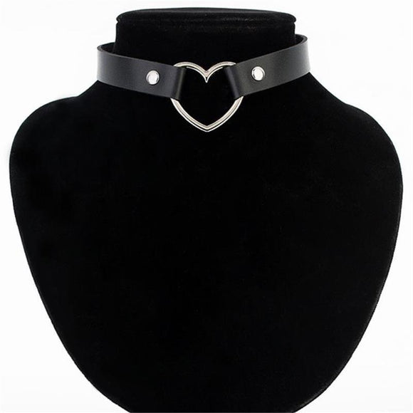 Punk Leather Necklace
