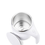 Rechargeable Automatic Coffee Cup, High Value Electric Stirring Lazy Milkshake Rotating Magnetic Water Cup