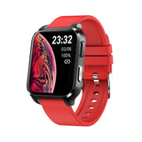 ECG, Body Temperature, Heart Rate, Blood Pressure, Oxygen, Weather, Music, Sports Smartwatch