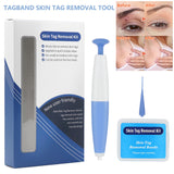 Skin Tag Removal Kit, Home Use Mole Wart Remover, Micro Band Skin Tag Treatment Tool, Easy to Clean Device