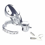 Men's Metal Chastity Lock, Catheter Device