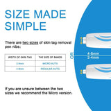 Mole Wart Remover Equipment, Micro Skin Tag Treatment Tool, Easy to Clean Skin Care Device