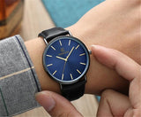 Men’s Minimalist Quartz Wristwatch – Business Fashion Belt Strap, Students' Watch