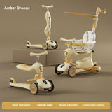 Children's Multifunctional Music Flash Scooter