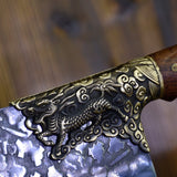 Household Bone Chopping Hand-forged Kitchen Knife, Dual-use Ghost Hand Made Chef Knives