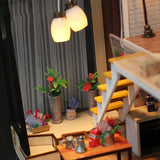 DIY Hand-assembled Wooden Dollhouse Model – Mini Hut