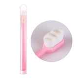 Ultra-fine Super Soft Bristle Deep Cleaning Brush, Oral Teeth Care Cleaning Travel Tool