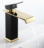 Black Gold Basin, Wrench Type Platinum Faucet