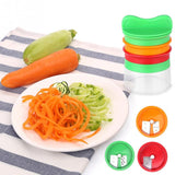 3-in-1 Food Slicer Potato Spiralizer – Multi-function Vegetable Cutter, Kitchen Tool