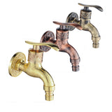 Retro Premium Washing Machine Faucet – Vintage Style Metal Water Tap