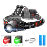 T6 LED Headlamp, Zoom Headlight