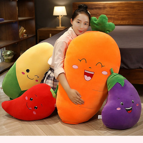 Vegetables Cotton Derivatives Pillow, Plush Toy