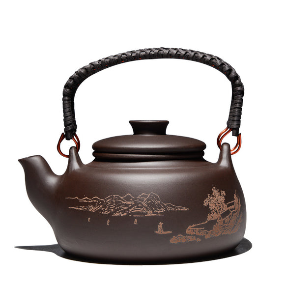 Filter Purple Clay Pot with Beam Pot