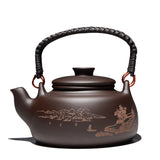 Filter Purple Clay Pot with Beam Pot