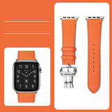 Butterfly Clasp Hand-stitched Strap for Smartwatch (Smartwatch not Included)