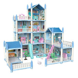 Girls' Playing House, DIY Assembled Princess House, Villa Toys