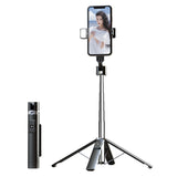 Quadrupod Double Fill Light, Mobile Phone Bluetooth Selfie Stick