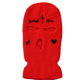 Knitted Three-hole Headgear, Fashion Monkey Cap (Pack of 2)