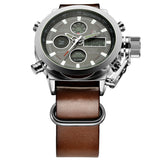 Relogio Masculino Luxury Brand Men's Quartz Hour Analog Digital LED Sports Watch, Army Military Wrist Gear
