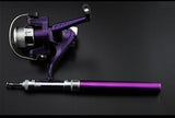 Pen Pole Suit, Mini Spinning Wheel Fishing Rod, Telescopic Short Fishing Set