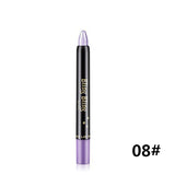 Pearlescent Silkworm Eyeshadow Pen, Lasting Waterproof Non-blooming, Shiny Pearlescent Gel Pen
