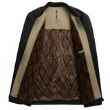 Fall Winter, Men's Fleece Padded Blazer