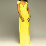 Long Party Gown, Club Floor-length Summer Backless Maxi Dress, Multiway Bridesmaids Boho Women's Vestidos