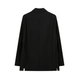 Embroidered, Old-school Casual Blazer for Men