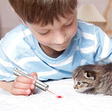 USB Rechargeable Cat Laser Toy – Interactive Pet Teaser Pointer for Playful Exercise & Indoor Activity