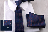 Business Formal Wear, Casual Tie + Pocket Square Combination