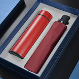 Thermos Flask & Umbrella Gift Set – Premium Business Gift Combo