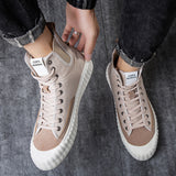 Canvas High-top Sneakers – Street Style Autumn Casual Shoes