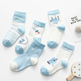 Cotton Breathable Unisex Kids' Socks (Pack of 2)