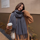 Women’s Fashion Solid Color Scarf or Neck Shawl