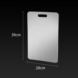 Stainless Steel, Chinese Cutting Board